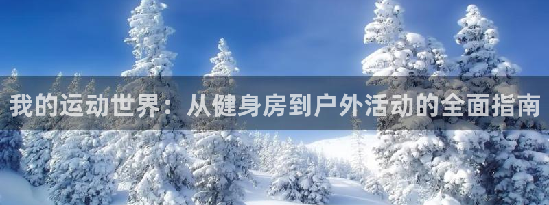 我的运动世界：从健身房到户外活动的全面指南